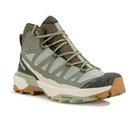Salomon - Women's X Ultra 360 Edge Mid GTX - Wanderschuhe, Gr. 40.5 EU 40 2/3, oliv (Tea/DeepLichenGreen/BrunneraBlue)