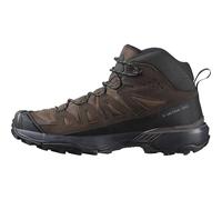Salomon X Ultra 360 Leather Mid Gore-Tex wasserdichte Herren Wanderschuhe, Outdoor-bereit, Grip, Schutz bei jedem Wetter, Dark Earth, 44