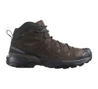Salomon X Ultra 360 Leather Mid Gore-Tex wasserdichte Herren Wanderschuhe, Outdoor-bereit, Grip, Schutz bei jedem Wetter, Dark Earth, 46 2/3