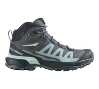 salomon x ultra 360 mid gtx wanderschuhe grau blau damen
