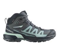 salomon x ultra 360 mid gtx wanderschuhe grau blau damen 40.2/3