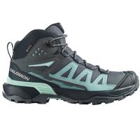 salomon x ultra 360 mid gtx wanderschuhe grau blau damen 40.2/3