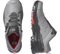 Salomon X ULTRA 4 Wanderschuhe Damen in alloy-quiet shade-burnt sienna, Größe 40