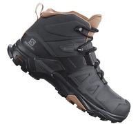 Salomon Wanderschuhe X Ultra 4 Mid GTX Damen Ebony/Mocha Mousse/Almond Crea Größe 43,5 EU