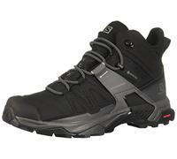 Salomon X Ultra 4 Mid GTX Wanderschuhe für Herren, Schwarz/Magnet/Blau (Pearl Blue), Größe 46, Schwarz/Blau (Black Magnet Pearl Blue), 46 EU