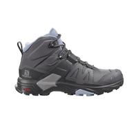 salomon x ultra 4 mid gtx wanderschuhe grau blau damen