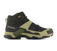 Salomon Men's X Ultra 5 Mid GORE-TEX Peat/gray Green/blue Nights 46