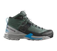 Salomon - Wanderschuhe aus GORE-TEX - X Ultra Alpine Mid GTX M Urban Chic / Black / Transcend Blue für Herren - Größe 44 2/3 - Grau Grau 44 2/3