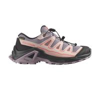 Salomon - Outdoorschuhe - X Ultra GTX J Nirvana / Black / Fusion Coral - Kindergröße 37 - Beige Beige 37