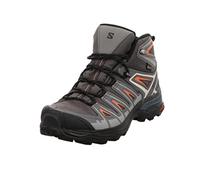 Wanderschuh SALOMON "X ULTRA PIONEER MID GORE-TEX W" Gr. 37, grau (grau, orange) Schuhe Damen wasserdicht (57817128-37)