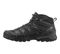 Salomon X Ultra Pioneer Mid Gore-Tex wasserdichte Herren Outdoorschuhe, Outdoor-bereit, Sicherer Fußhalt, Stabil und gedämpft, Black, 47 1/3