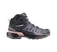 wanderschuhe salomon x ultra 360 mid gtx violett grau damen 42.2/3