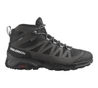 Salomon X Ward Leather MID Gore-Tex Herren Multifunktionsschuhe, schwarz, Größe 43 ⅓ 43 ⅓