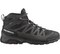 Salomon X Ward Leather MID Gore-Tex Herren Multifunktionsschuhe, schwarz, Größe 46 ⅔ 46 ⅔