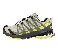 Salomon XA PRO 3D V8 Herren Traillaufschuhe, Lunar Rock Nachtkerze, Olivine, 40 2/3 EU