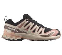 salomon xa pro 3d v9 trailrunning schuhe schwarz beige rosa frau 37.1/3