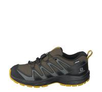 Salomon XA Pro V8 ClimaSalomon Waterproof Kinder Trailrunning-Schuhe, Präzise Passform, Grip in jedem Gelände, Sportlicher Look, Olive Night, 32