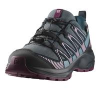 Salomon Salomon Juniors' XA Pro V8 ClimaSalomon Waterproof Neptune/Carbon/Plum Caspia Neptune. / Carbon / Plum Caspia 33