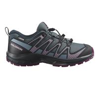 Salomon Salomon Juniors' XA Pro V8 ClimaSalomon Waterproof Neptune/Carbon/Plum Caspia Neptune. / Carbon / Plum Caspia 35