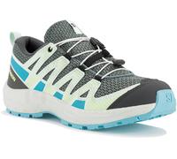 Salomon XA Pro V8 Kinder Schuhe dunkelgrau blau grün - 36