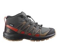 Salomon Kinder Trailrunningschuhe XA Pro V8 MID CSWP Jr. magnet/acorn/cherry tomato 32