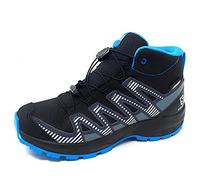 Salomon XA Pro V8 Mid ClimaSalomon Waterproof Kinder Trailrunning-Schuhe, Präzise Passform, Grip und Schutz, Sportlicher Look, Black, 32