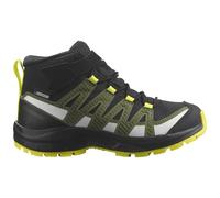 Salomon - Kid's XA Pro V8 Mid CSWP - Wanderschuhe, Gr. 29, schwarz (Black/DeepLichenGreen/SafetyYellow)