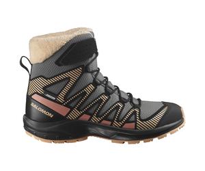 Salomon - Xa Pro V8 Winter CSWP Junior - Winterschuhe, Gr. 39, schwarz (Pewter/Black/PeachFuzz)