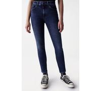 SALSA JEANS DESTINY PUSH UP CROP SLIM wash blue 126913.8504 W31 L28