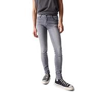 Salsa Push-up-Jeans Push up 28, Normalgrößen grau Damen Jeans 28, Normalgrößen grey