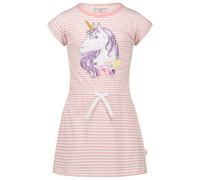 SALT AND PEPPER BY KIDS PARK gestreiftes Mädchen Kleid mit Einhorn Print und Pailletten