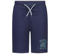 SALT AND PEPPER BY KIDS PARK Jungen Shorts mit Traktor Print aus S.Jersey Hose, True Navy, 110 cm