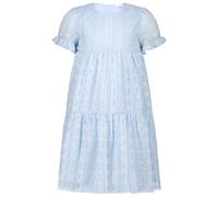 SALT AND PEPPER BY KIDS PARK Mädchen Girls Summer Dress metallic Kinderkleid, Pastel Blue, 116 cm