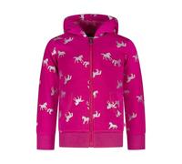 SALT AND PEPPER BY KIDS PARK Mädchen Thermojacke mit Pferde Glitter AOP T-Shirt, Cranberry, 104 cm-110 cm