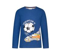 SALT AND PEPPER Jungen Langarmshirt mit Fussball aus Wendepailletten für Jungen T-Shirt (1er Pack)