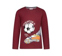 SALT AND PEPPER Jungen Langarmshirt mit Fussball aus Wendepailletten für Jungen T-Shirt (1er Pack)