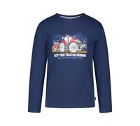 SALT AND PEPPER Jungen Langarmshirt mit Traktor Druck und Stick Details