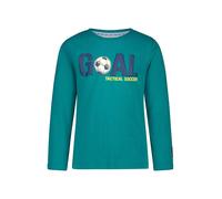 Salt and Pepper Longsleeve "Soccer" in Grün - Größe 104/110 | Kinder Longsleeves