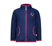 SALT AND PEPPER Mädchen Girls Jacket Horse EMB Fleece-Jacke, True Navy, Regular