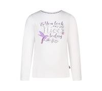 Salt and Pepper Mädchen Langarmshirt mit Glitzer Kolibri Print für Mädchen T-Shirt (1er Pack)