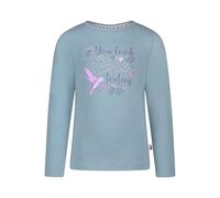 Salt and Pepper Mädchen Langarmshirt mit Glitzer Kolibri Print für Mädchen T-Shirt (1er Pack)