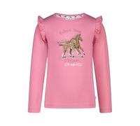 Salt and Pepper Longsleeve "Horses" in Rosa - Größe 140/146 | Kinder Longsleeves