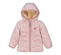 Salt and Pepper Steppjacke mit Kapuze Plüschfutter Blumen 62 rosa webware | gesteppt