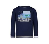 Salt and Pepper Sweatshirt "Truck" in Dunkelblau - Größe 128/134 | Kinder Sweatshirts Jacken
