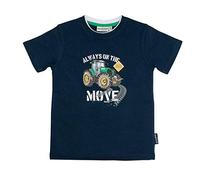 Salt & Pepper T-Shirt Traktor Move Größe: 116 Farbe: blau
