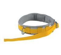 Saltogürtel aus Spaltleder, 80 cm Gelb