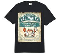 Saltwater Doctor Crab Ocean Vintage Design Comfort Colors Adult Heavyweight T-Shirt