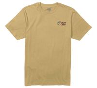 Salty Crew Bait Shop Short Sleeve T-shirt Gelb,Braun S Mann
