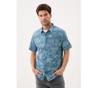 Salty Crew Flagship Uv Button Up Hemd dark navy Herren Gr. XL