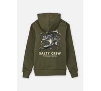 Salty Crew - Bekleidung Surf Shark Boys Fleece - Grün - Größe 10A - 12A